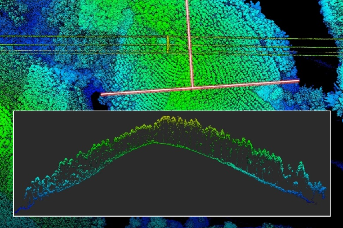 Lidar Teknolojisi ile Havadan Harita Yapımı ve Hassasiyeti..